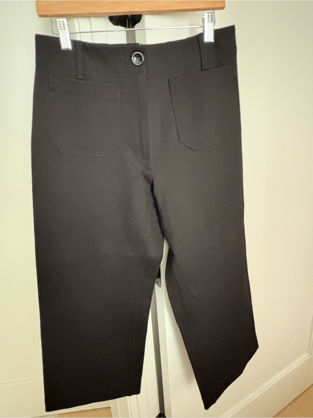 Quince Black Women's Stretch Knit Pants
